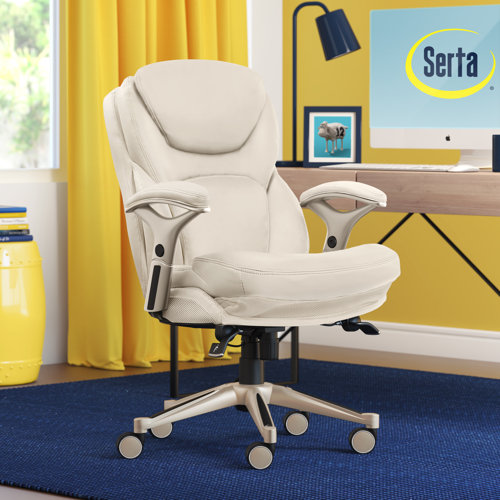 Serta works ergonomic executive office chair with back in motion technology